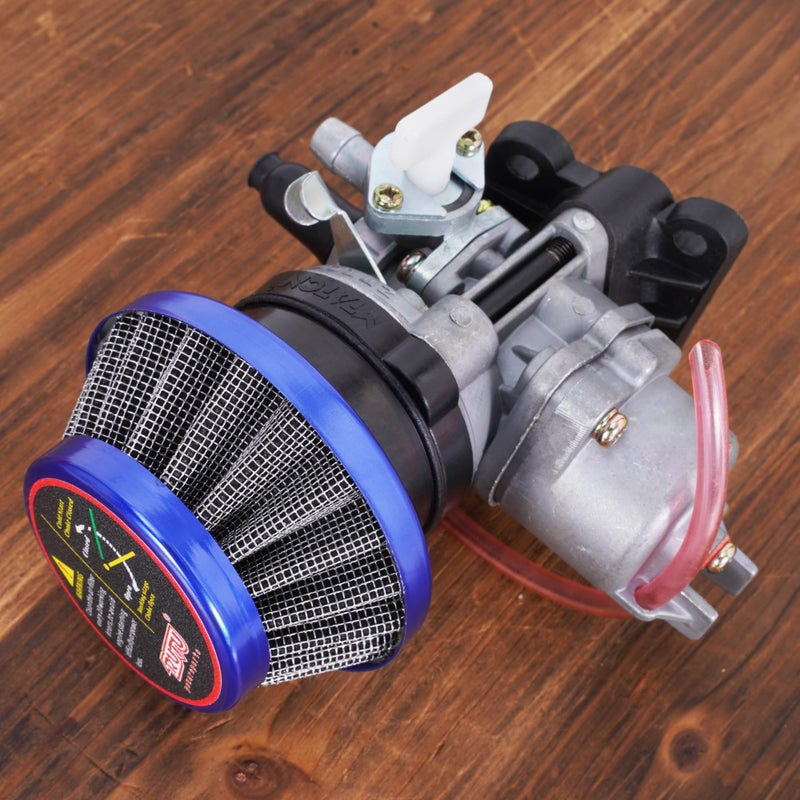 MTATCN 42mm Air Filter 13mm Carburetor PZ13 Carb Throttle Cable for 2 Stroke 43cc 47cc 49cc Mini ATV Quad Dirt Pocket Bike - Image 3